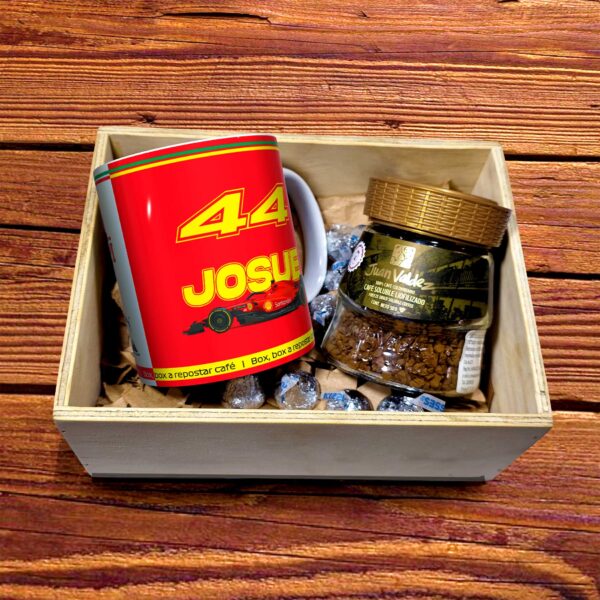Ferrari F1 - Regalo con taza personalizada con nombre