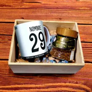 Real Madrid - Regalo con taza personalizada