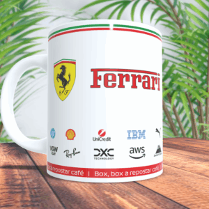 Ferrari F1 - Taza personalizada con nombre