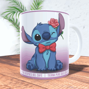 Stitch - taza personalizada